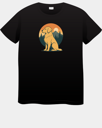 The Golden Hour Dog T-shirt (Unisex)