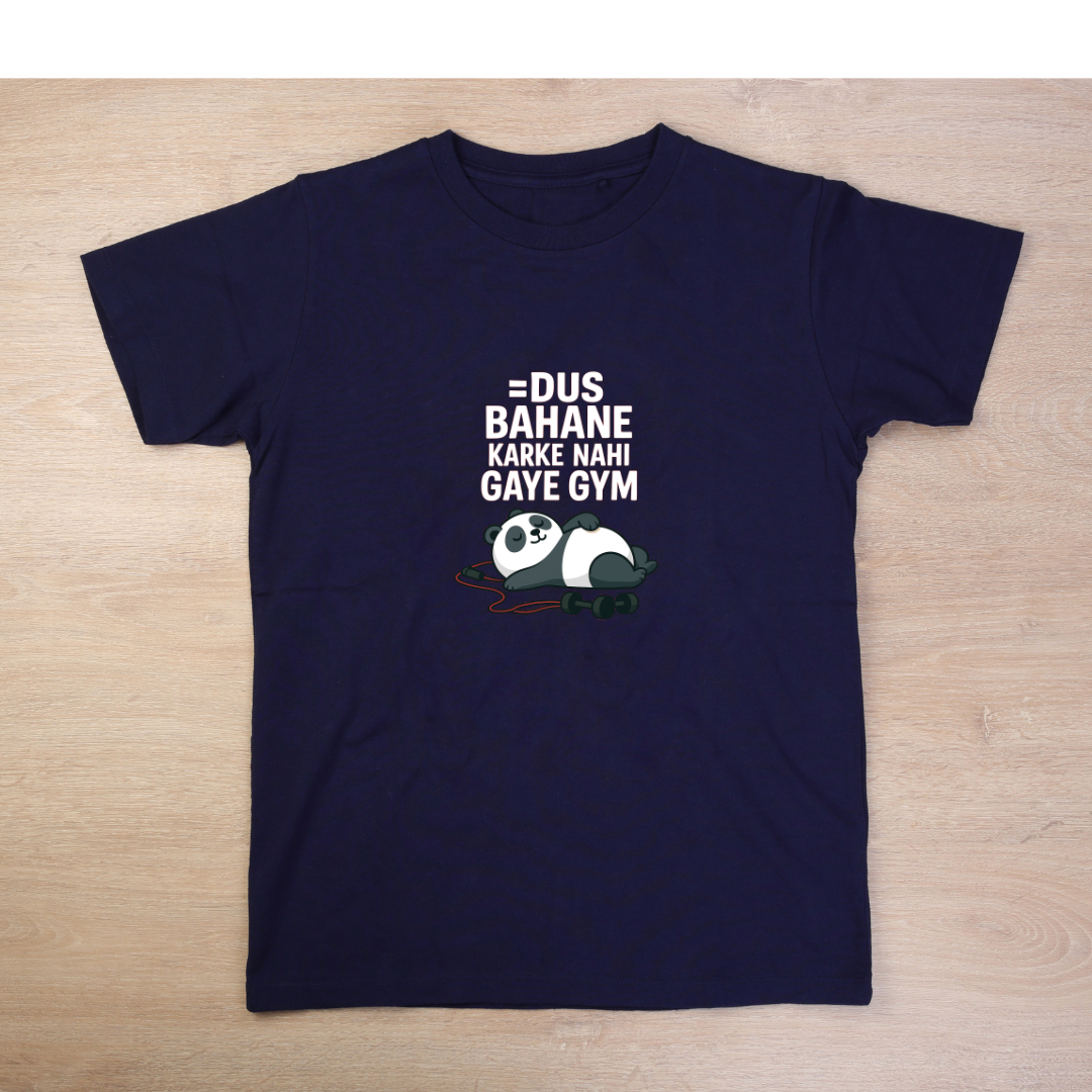 Dus Bahane Panda T-shirt (Unisex)