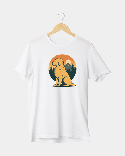 The Golden Hour Dog T-shirt (Unisex)