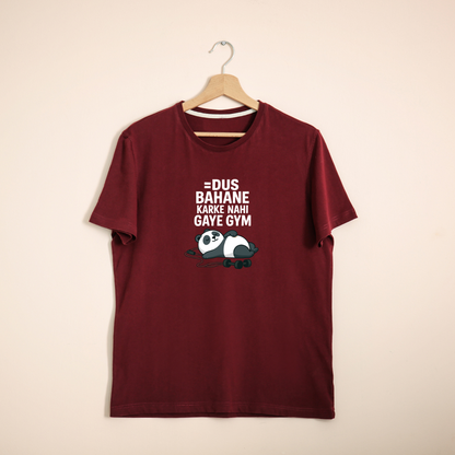 Dus Bahane Panda T-shirt (Unisex)