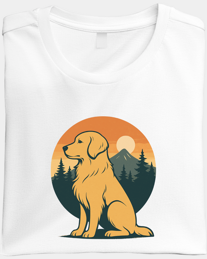 The Golden Hour Dog T-shirt (Unisex)