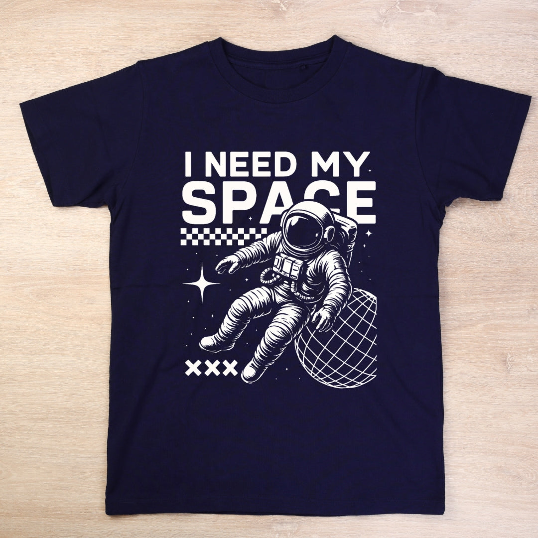 I Need My Space Astronaut Graphic T-shirt (Unisex)