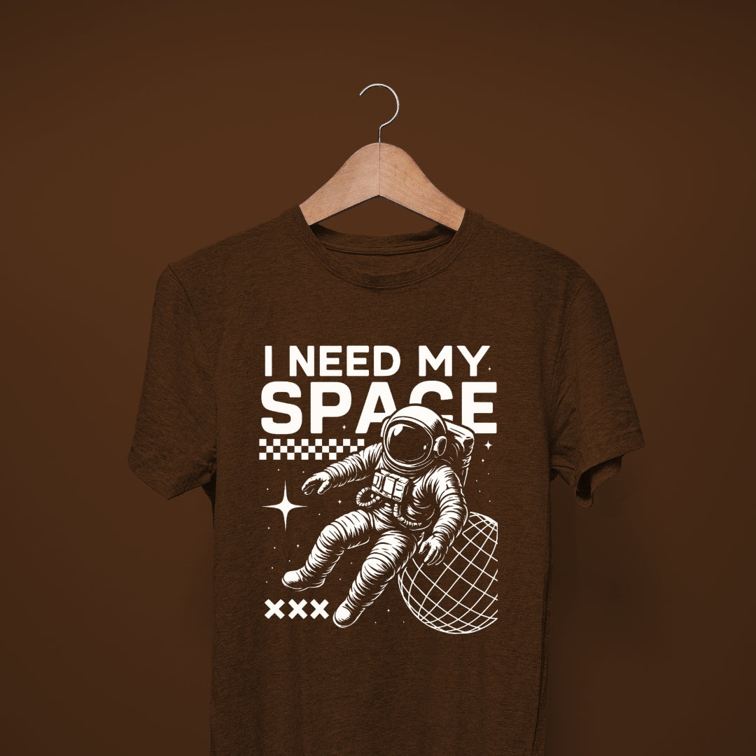 I Need My Space Astronaut Graphic T-shirt (Unisex)