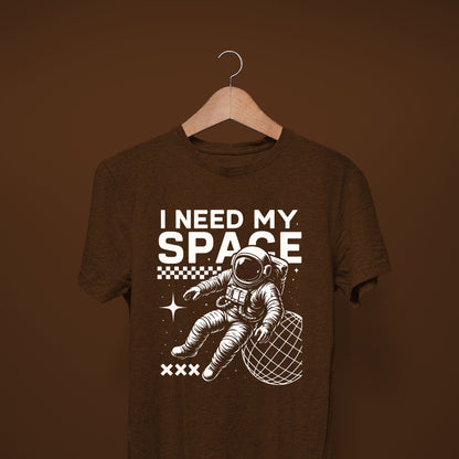 I Need My Space Astronaut Graphic T-shirt (Unisex)
