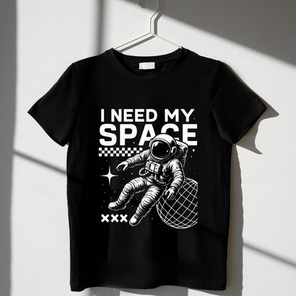 I Need My Space Astronaut Graphic T-shirt (Unisex)